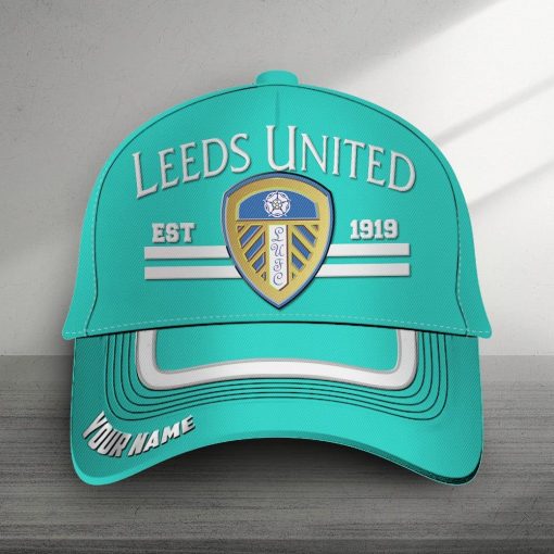 Leeds United Custom Name New Version Classic Cap Leeds United Custom Name New Version Classic Cap