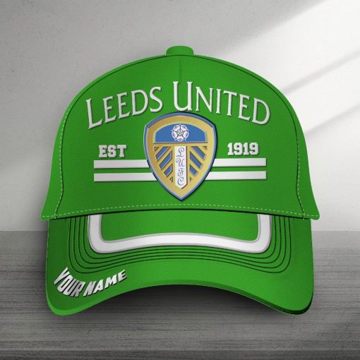 Leeds United Custom Name New Version Classic Cap Leeds United Custom Name New Version Classic Cap