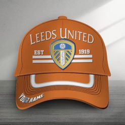 Leeds United Custom Name New Version Classic Cap