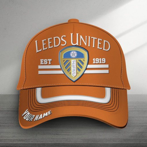 Leeds United Custom Name New Version Classic Cap Leeds United Custom Name New Version Classic Cap