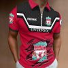 Liverpool FC Custom Name New Design Zipper Polo Shirt