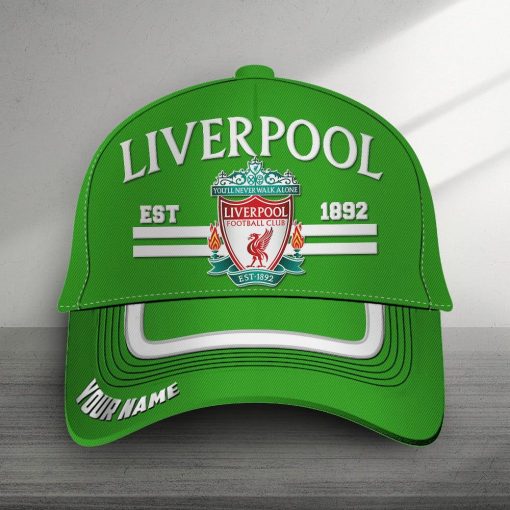 Liverpool FC Custom Name New Version Classic Cap Liverpool FC Custom Name New Version Classic Cap