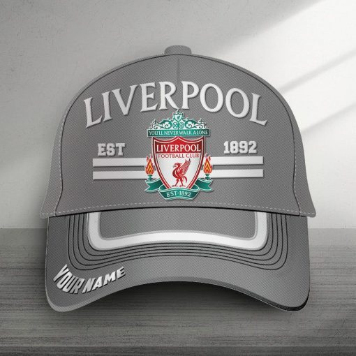 Liverpool FC Custom Name New Version Classic Cap Liverpool FC Custom Name New Version Classic Cap