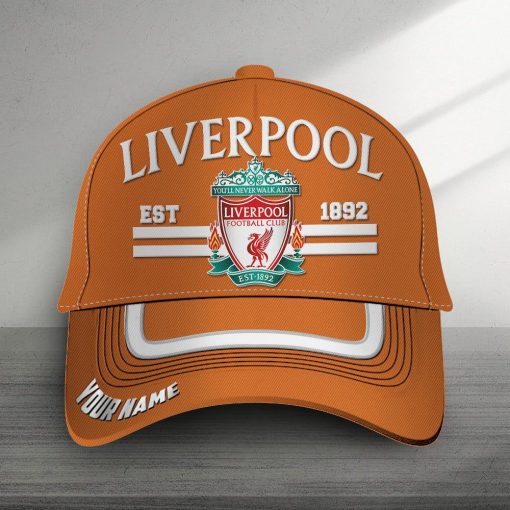Liverpool FC Custom Name New Version Classic Cap Liverpool FC Custom Name New Version Classic Cap