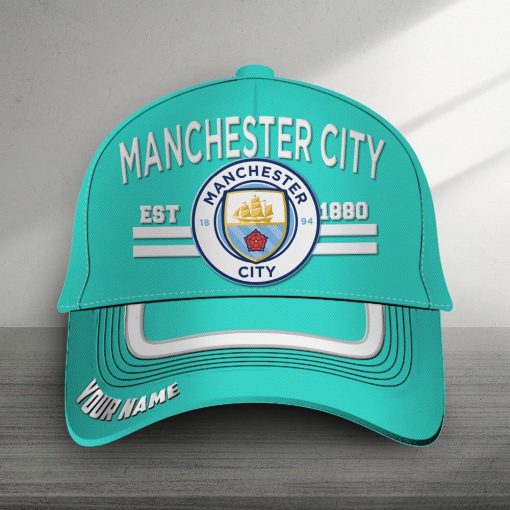 Manchester City Custom Name New Version Classic Cap Manchester City Custom Name New Version Classic Cap