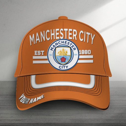 Manchester City Custom Name New Version Classic Cap Manchester City Custom Name New Version Classic Cap