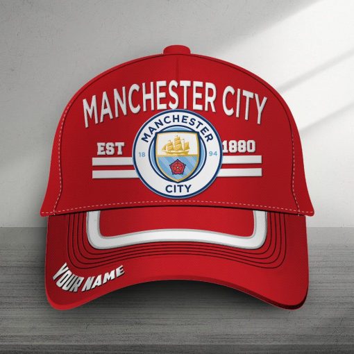 Manchester City Custom Name New Version Classic Cap Manchester City Custom Name New Version Classic Cap