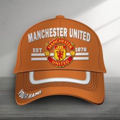 Manchester United Custom Name New Version Classic Cap