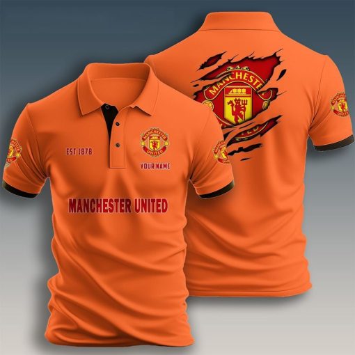 Manchester United Custom Name New Design Polo Shirt Manchester United Custom Name New Design Polo Shirt