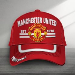 Manchester United Custom Name New Version Classic Cap