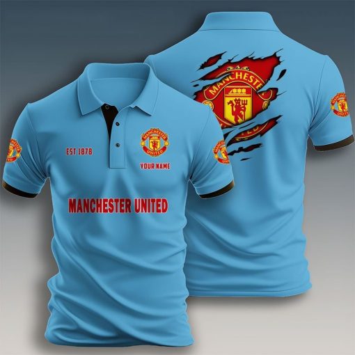 Manchester United Custom Name New Design Polo Shirt Manchester United Custom Name New Design Polo Shirt