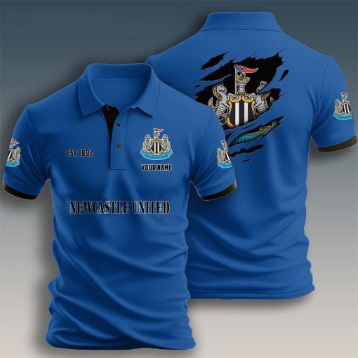 Newcastle United FC Custom Name New Design Polo Shirt Newcastle United FC Custom Name New Design Polo Shirt