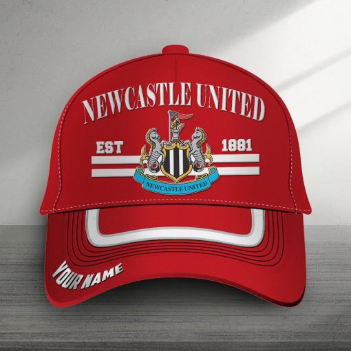 Newcastle United FC Custom Name New Version Classic Cap Newcastle United FC Custom Name New Version Classic Cap