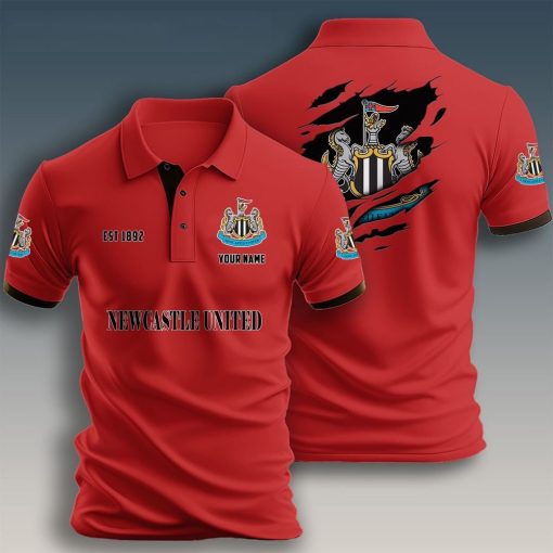 Newcastle United FC Custom Name New Design Polo Shirt Newcastle United FC Custom Name New Design Polo Shirt