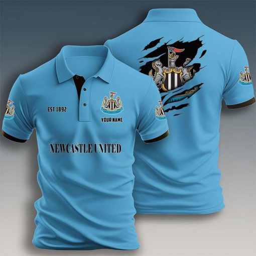 Newcastle United FC Custom Name New Design Polo Shirt Newcastle United FC Custom Name New Design Polo Shirt