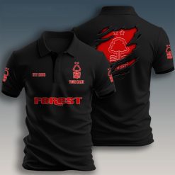 Nottingham Forest FC Custom Name New Design Polo Shirt