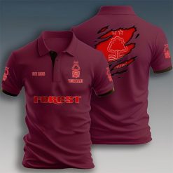 Nottingham Forest FC Custom Name New Design Polo Shirt