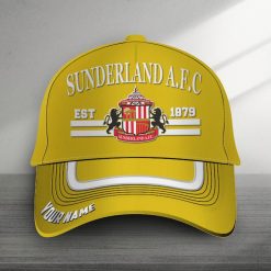 Sunderland AFC Custom Name New Version Classic Cap