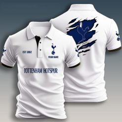 Tottenham Hotspur FC Custom Name New Design Polo Shirt