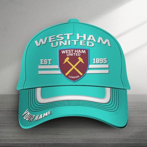 West Ham United FC Custom Name New Version Classic Cap West Ham United FC Custom Name New Version Classic Cap
