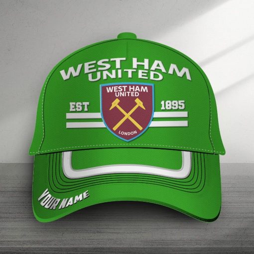 West Ham United FC Custom Name New Version Classic Cap West Ham United FC Custom Name New Version Classic Cap