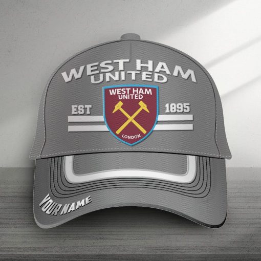 West Ham United FC Custom Name New Version Classic Cap