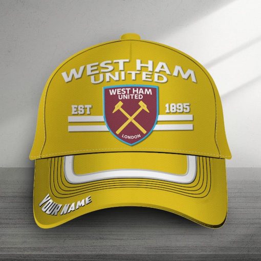 West Ham United FC Custom Name New Version Classic Cap West Ham United FC Custom Name New Version Classic Cap
