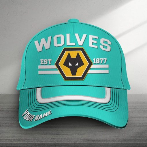 Wolverhampton Wanderers FC Custom Name New Version Classic Cap Wolverhampton Wanderers FC Custom Name New Version Classic Cap