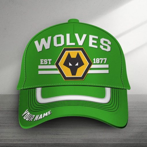 Wolverhampton Wanderers FC Custom Name New Version Classic Cap Wolverhampton Wanderers FC Custom Name New Version Classic Cap
