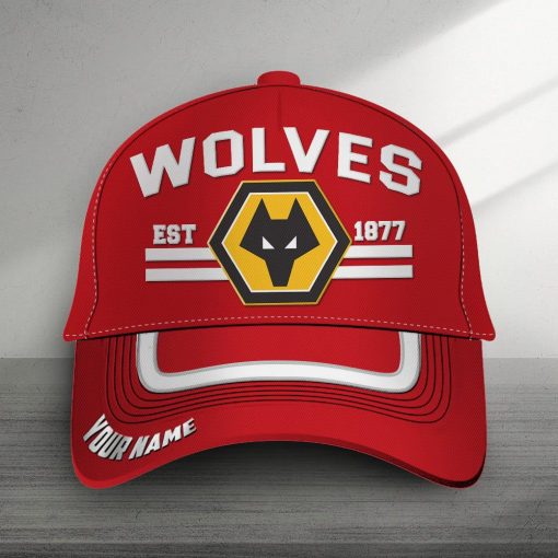Wolverhampton Wanderers FC Custom Name New Version Classic Cap Wolverhampton Wanderers FC Custom Name New Version Classic Cap