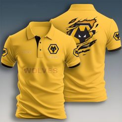 Wolverhampton Wanderers FC Custom Name New Design Polo Shirt