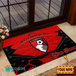 AFC Bournemouth Custom Name Rubber Doormat