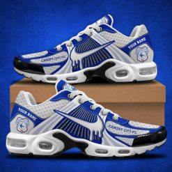 Cardiff City FC Custom Name Sporty Style Air Max Plus Shoes
