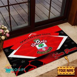Southampton FC Custom Name Rubber Doormat