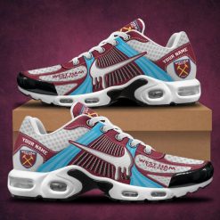 West Ham United FC Custom Name Sporty Style Air Max Plus Shoes