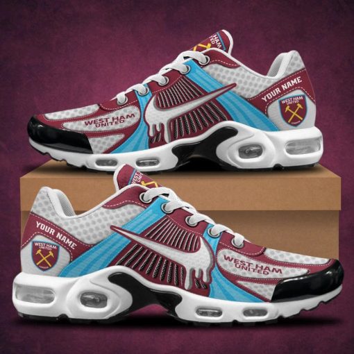 West Ham United FC Custom Name Sporty Style Air Max Plus Shoes