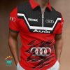 Audi Custom Name New Design Zipper Polo Shirt