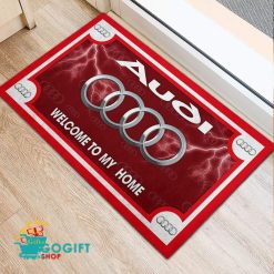 Audi Custom Name Rubber Doormat