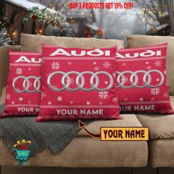 Audi Custom Name Special Edition Square Pillow Case