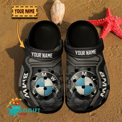 BMW Custom Name Fan Edition BW Crocs