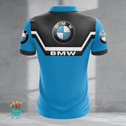 BMW Custom Name New Design Zipper Polo Shirt