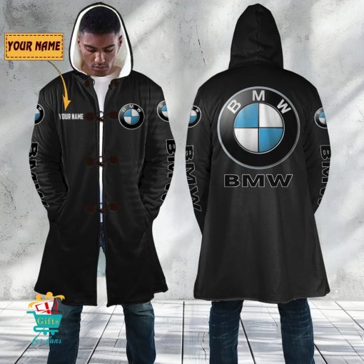 BMW Custom Name New Edition Hooded Overcoat