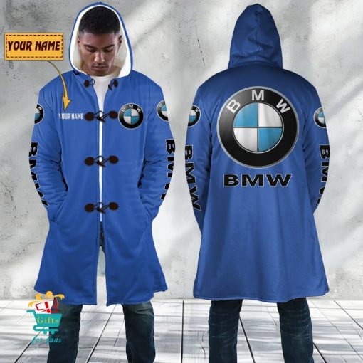 BMW Custom Name New Edition Hooded Overcoat