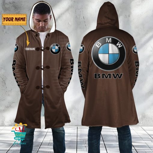 BMW Custom Name New Edition Hooded Overcoat