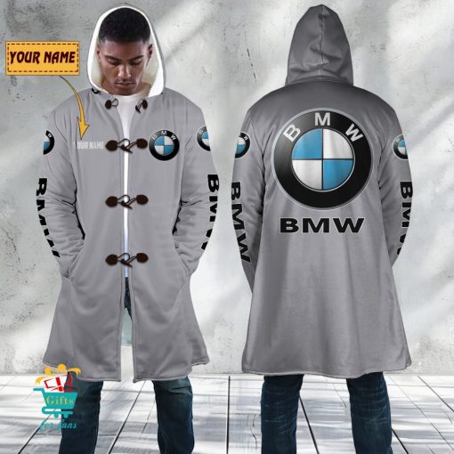BMW Custom Name New Edition Hooded Overcoat