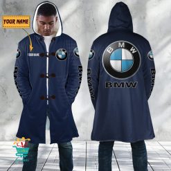 BMW Custom Name New Edition Hooded Overcoat