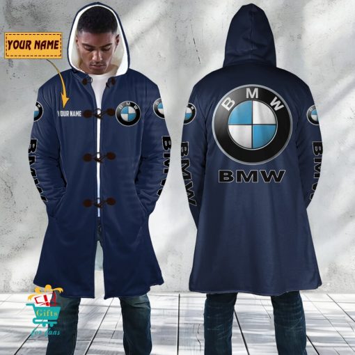 BMW Custom Name New Edition Hooded Overcoat