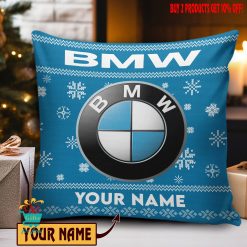 BMW Custom Name Special Edition Square Pillow Case