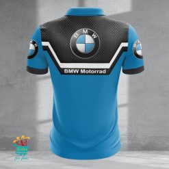 BMW Motorrad Custom Name New Design Zipper Polo Shirt