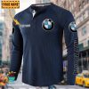 BMW Motorrad Custom Name New Edition Henley Long Sleeve Shirt
